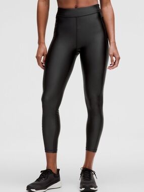 lululemon athletica Black High-Rise Gloss Leggings